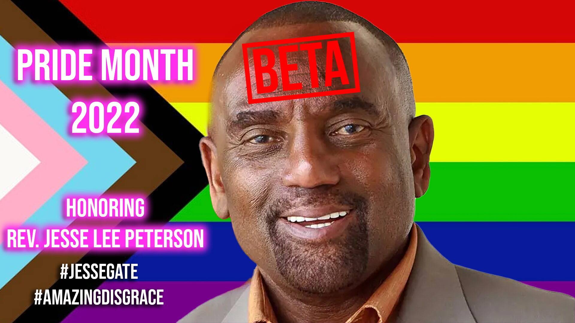 Infamous Gay-Basher Reverend Jesse Lee Peterson Exposed as Homosexual Super Predator